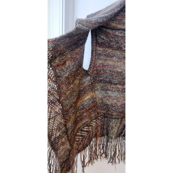 Cato EST. 1946 Collar Vest Sleeveless Western Fringe Open Front Boho Chic Size M - Picture 9 of 9